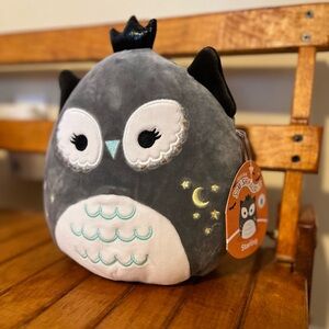 NWT Squishmallows Plush 7.5 Inch Starling the Gray Own Halloween Edition